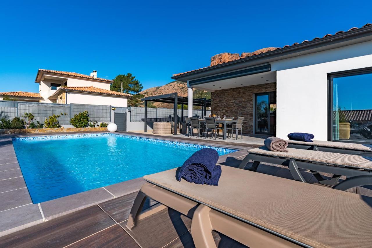 Afa Proche Ajaccio, Magnifique Villa Avec Piscine Privee 8 Personnes Buitenkant foto